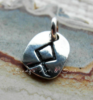 Othala Elder Futhark Rune Charm